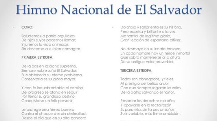 Himno Nacional de El Salvador