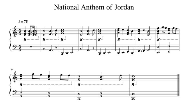 The Royal Anthem of Jordan