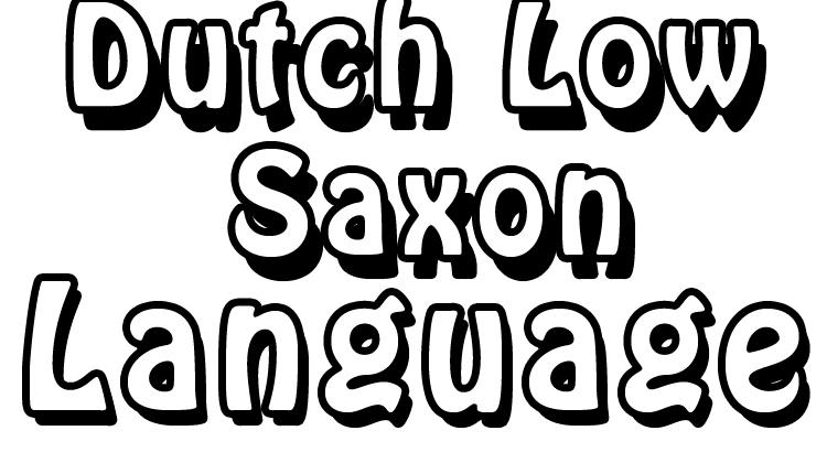 Dutch Low Saxon