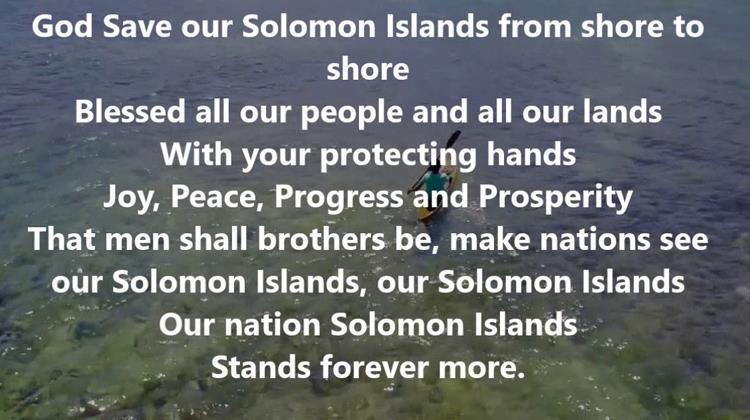 God Save Our Solomon Islands
